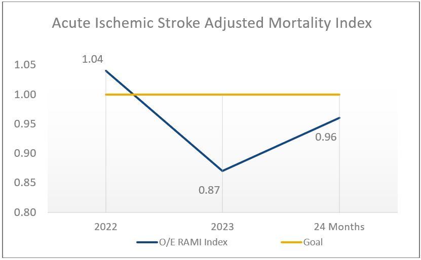 Acute Ischemic Stroke Adjusted Mortality Index